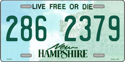 NH license plate 2862379