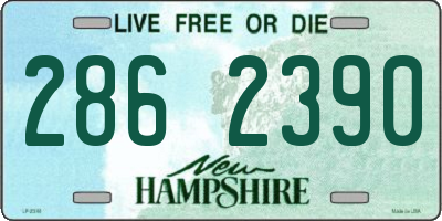 NH license plate 2862390