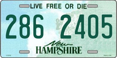 NH license plate 2862405