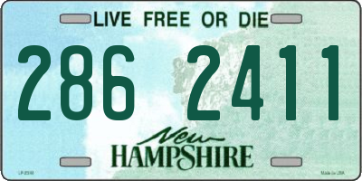 NH license plate 2862411