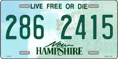 NH license plate 2862415