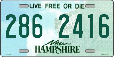 NH license plate 2862416