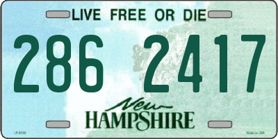 NH license plate 2862417