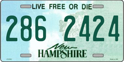 NH license plate 2862424