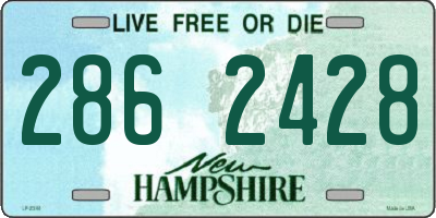NH license plate 2862428