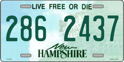 NH license plate 2862437