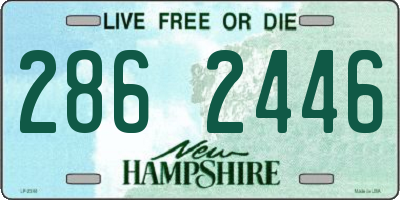 NH license plate 2862446