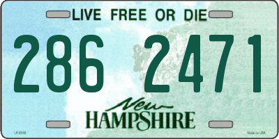 NH license plate 2862471