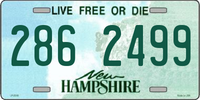 NH license plate 2862499