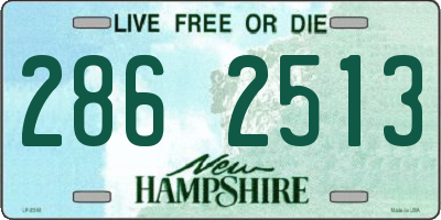 NH license plate 2862513