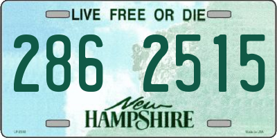 NH license plate 2862515