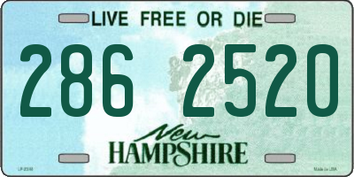 NH license plate 2862520