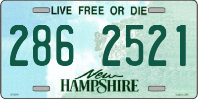 NH license plate 2862521