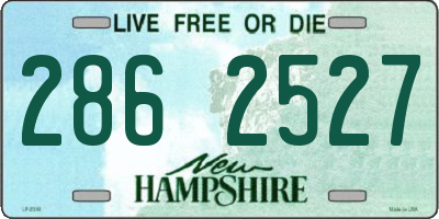 NH license plate 2862527