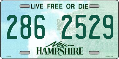 NH license plate 2862529