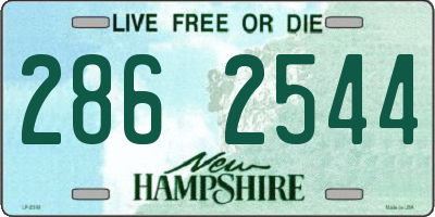 NH license plate 2862544