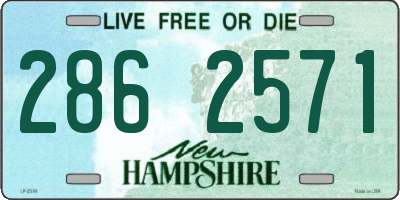 NH license plate 2862571