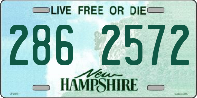 NH license plate 2862572