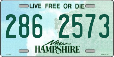 NH license plate 2862573