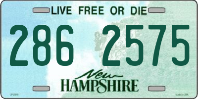 NH license plate 2862575