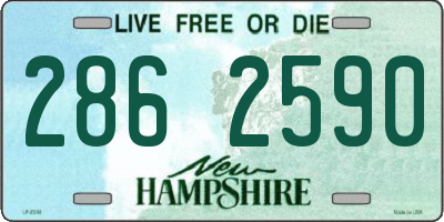 NH license plate 2862590