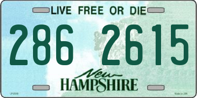 NH license plate 2862615