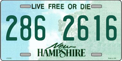 NH license plate 2862616