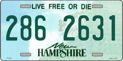 NH license plate 2862631