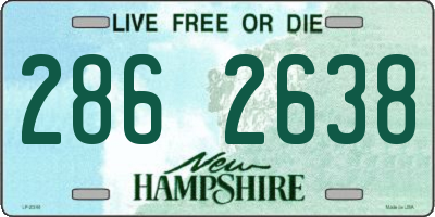 NH license plate 2862638