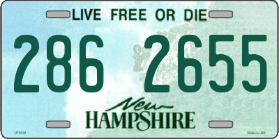 NH license plate 2862655