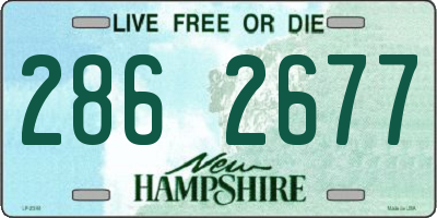 NH license plate 2862677