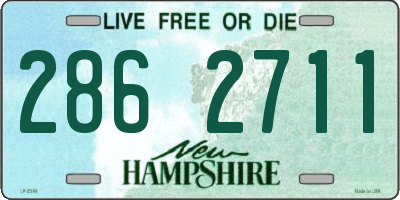 NH license plate 2862711