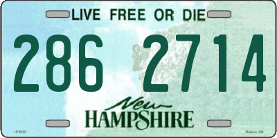NH license plate 2862714