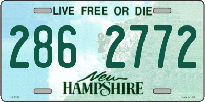 NH license plate 2862772
