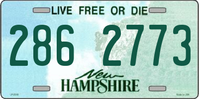 NH license plate 2862773