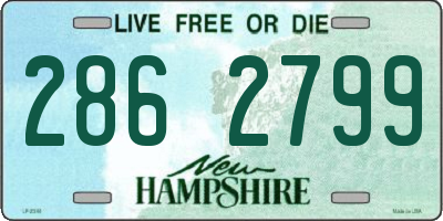 NH license plate 2862799