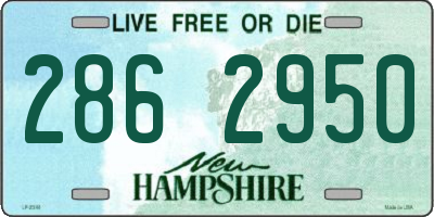 NH license plate 2862950
