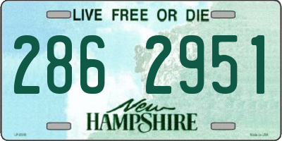 NH license plate 2862951