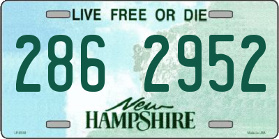 NH license plate 2862952
