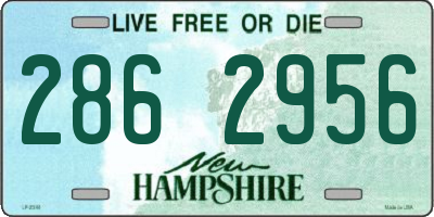 NH license plate 2862956