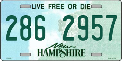 NH license plate 2862957