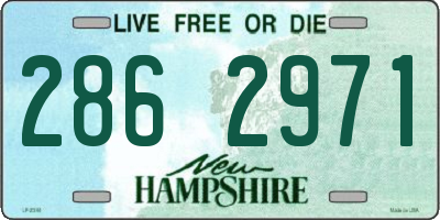 NH license plate 2862971