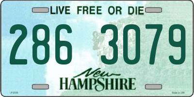 NH license plate 2863079