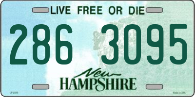 NH license plate 2863095