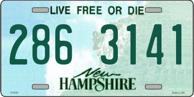 NH license plate 2863141
