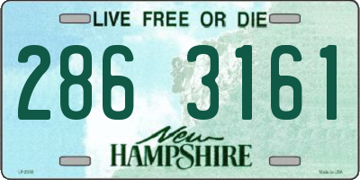 NH license plate 2863161
