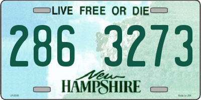 NH license plate 2863273