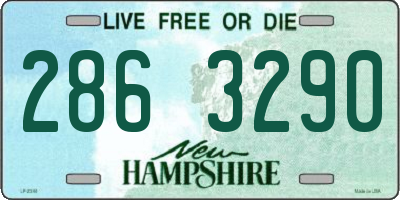 NH license plate 2863290