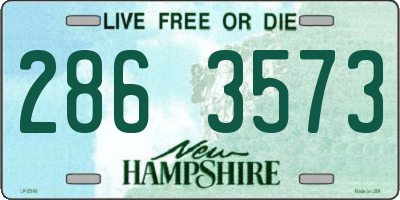 NH license plate 2863573