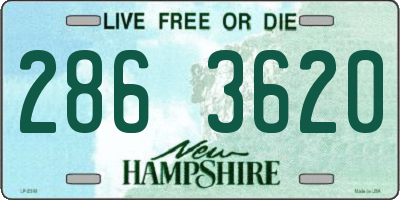 NH license plate 2863620
